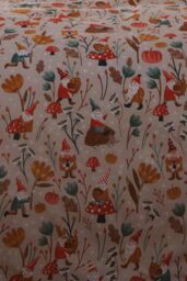 Fusion 'Gonks & Friends' Peach Finish Duvet Cover Set in Natural - Size: Single - thumbnail 4