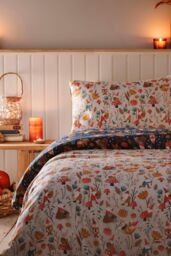 Fusion 'Gonks & Friends' Peach Finish Duvet Cover Set in Natural - Size: Single - thumbnail 2