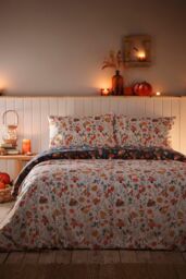 Fusion 'Gonks & Friends' Peach Finish Duvet Cover Set in Natural - Size: Single - thumbnail 1