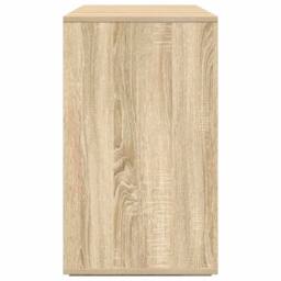 Berkfield Home Sonoma Oak Sideboard Sonoma oak Engineered wood 120 x 41 x 75 cm in Beige - thumbnail 7