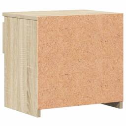 Berkfield Home Bedside Cabinets 2 pcs Sonoma Oak 40x30x39 cm Engineered Wood in Light Tan - Size: 40 x 30 x 39 cm - thumbnail 8