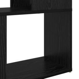 Berkfield Home Shelf Unit Black Oak Engineered Wood Medium Shelf Unit - thumbnail 8