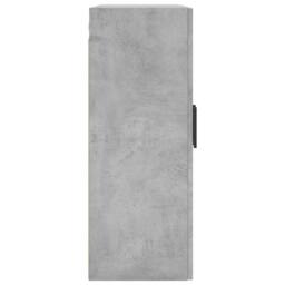 Berkfield Home Wall Mounted Cabinets 2 pcs Concrete Grey 69.5x34x90 cm - thumbnail 7