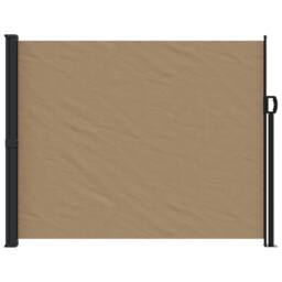 Berkfield Home Retractable Side Awning Taupe 160x500 cm - thumbnail 3
