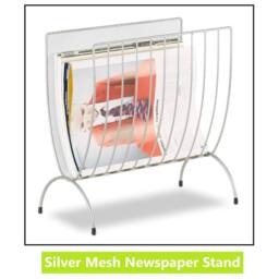 Kelvenix Standing Magazine Rack Silver - thumbnail 3