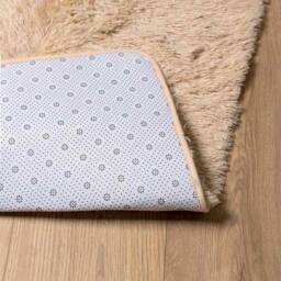 Berkfield Home Shaggy Rug High Pile NAVARRA Beige 80x150 cm Polyester - Size: Medium - thumbnail 6