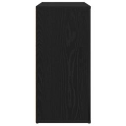 Berkfield Home Sideboard Black Oak 80x33x70 cm Engineered Wood - Size: 80 x 33 x 70 cm - thumbnail 8