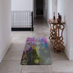 Benjamin Tate Design London Bridge View Runner Rug in Natural - Size: 67 cm x 230 cm - thumbnail 3