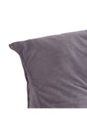 Living and Home Washable Headboard Wedge Pillow with Storage Pocket in Grey - Size: Large - thumbnail 3