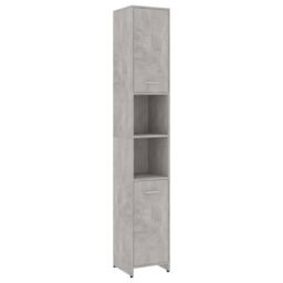 Berkfield Home Bathroom Cabinet Concrete Grey 30x30x183.5 cm Engineered Wood - thumbnail 2