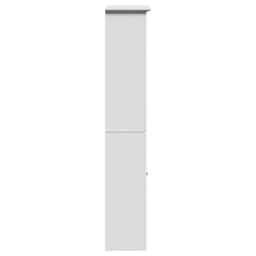Berkfield Home Bathroom Cabinet BODO White 44x30x160 cm - Size: 44 x 30 x 160 cm - thumbnail 5