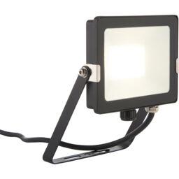 Loops 2 PACK Outdoor Waterproof LED Floodlight - 30W Cool White LED - Matt Black - thumbnail 5