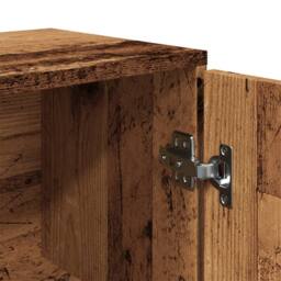 Berkfield Home Sideboard Old Wood 88x30x64 cm Engineered Wood in Brown - Size: 88 x 30 x 64 cm - thumbnail 8