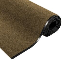 Berkfield Home Washable Doormat in Brown, 120x350 cm in Brown - Size: Medium - thumbnail 4