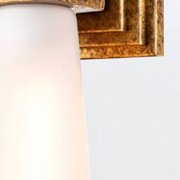 Netlighting Kristy Candle Wall Lamp Contemporary Distressed Gold 1x E27 - thumbnail 3