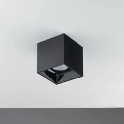 Netlighting MIG LED Surface Mounted Downlight Black 2000lm 3000K 11.5x11.5x11.6cm - Size: 11.5x11.5x11.6 cm - thumbnail 1