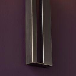 Netlighting 'MACERATA' Dimmable Stylish Contemporary Indoor Fabric Wall Lamp in Brown - thumbnail 6