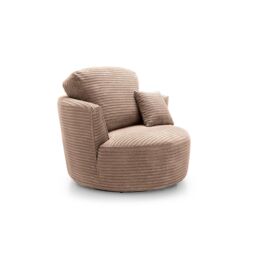 Abakus Direct Jumbo Swivel Chair Brown - thumbnail 3