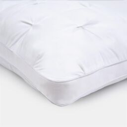 OHS Quilted Pillow Hotel Quality Luxury Filled Soft Bounce Back Plump in White - thumbnail 8