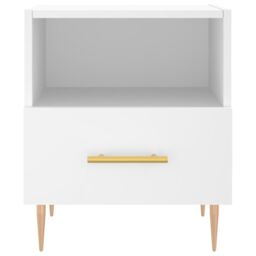 Berkfield Home Bedside Cabinets 2 pcs White 40x35x47.5 cm Engineered Wood - thumbnail 6