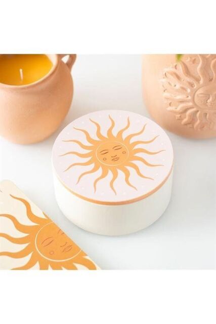 KDMD Sun Jewellery Storage Box in Cream - image 1