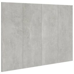 Berkfield Home Bed Headboard Concrete Grey 120x1.5x80 cm Engineered Wood - thumbnail 2