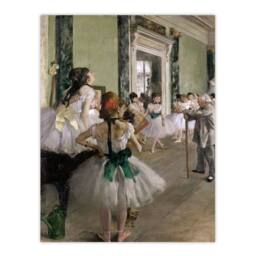 Artery8 Edgar Degas Framed Wall Art Print The Ballet Class Dance Studio - Size: A4 - thumbnail 3