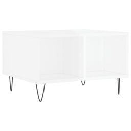 Berkfield Home Coffee Table High Gloss White 60x50x36.5 cm Engineered Wood - thumbnail 6