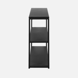 sweeek 3-level Industrial Metal Shelving Unit in Black - thumbnail 3