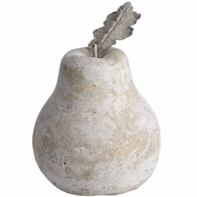 Lemon Pavilion Furniture and Decor Pear Medium - Stone - L15 x W15 x H18 cm - Cream - image 1