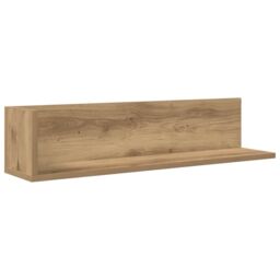 Berkfield Home Wall Shelves 2 pcs Artisan Oak 75x16.5x16.5 cm Engineered Wood in Brown - thumbnail 5