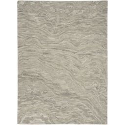 The Rug Shop UK Grey Handmade Wool Modern Abstract Cotton Backing Area Rug - Size: 240 cm x 300 cm - thumbnail 8