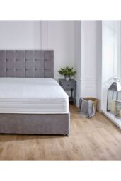 eXtreme Comfort Ltd Men's Straight Line Memory Foam Spring Mattress in White - Size: Single - thumbnail 3