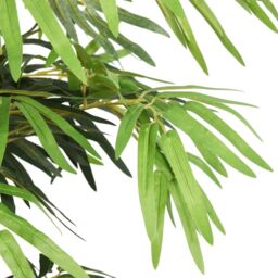 Berkfield Home Artificial Bamboo Tree 500 Leaves 80 cm Green - thumbnail 3
