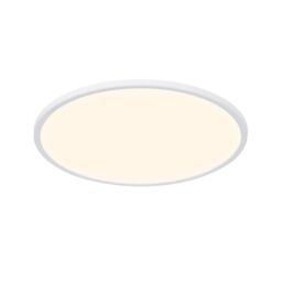 Nordlux Modern Indoor Ceiling Light White Plastic Intergrated LED 25, 000hrs - Mains Powered, IP54 - thumbnail 1