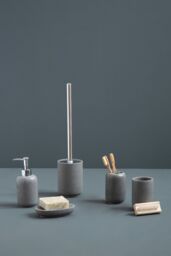 Orsina Canyon Grey Stone Toothbrush Holder - thumbnail 3