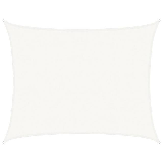 Berkfield Home Sunshade Sail 160 g/m ² White 6x7 m HDPE - image 1