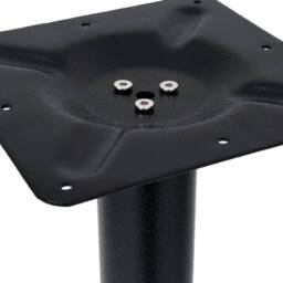 Berkfield Home Bistro Table Leg Black 52x52x72 cm Cast Iron - Size: 52 x 52 x 72 cm - thumbnail 4