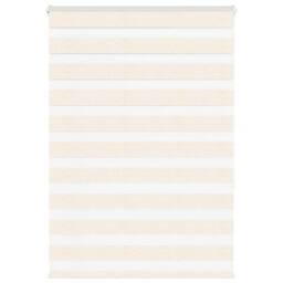 Berkfield Home Elegant Zebra Blind Marble Beige 100x150 cm Fabric Width 95.9 cm - thumbnail 2