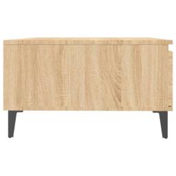 Berkfield Home Coffee Table Sonoma Oak 90x60x35 cm Engineered Wood in Brown - Size: 90 x 60 x 35 cm - thumbnail 7