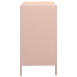 Berkfield Home Sideboard Pink 68x39x73.5 cm Cold-rolled Steel - thumbnail 6