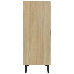 Berkfield Home Sideboard Sonoma Oak 70x34x90 cm Engineered Wood in Brown - Size: 70 x 34 x 90 cm - thumbnail 5