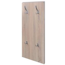 Berkfield Home Oak & White 3-in-1 Wooden Shoe Cabinet Set in Brown