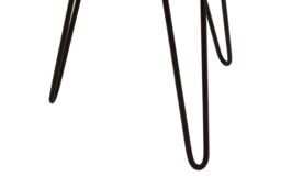 Orsina Design Round Side Table, Stable & Durable Table With Hairpin Legs, Easy To Maintain Cocktail Round Table in Natural - thumbnail 5