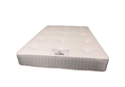 Knight Sleep Bella Sprung Tufted Mattress in Grey - Size: Single - thumbnail 3