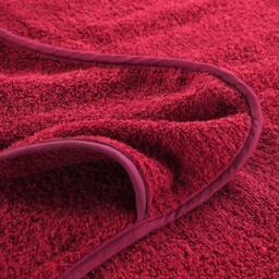 Berkfield Home Soft Beach Towels 4 pcs Burgundy 60x135 cm Fabric 400 GSM - thumbnail 6