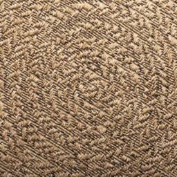 Berkfield Home Rug 120 cm Jute Look Indoor & Outdoor in Brown - Size: 100 cm diameter - thumbnail 6