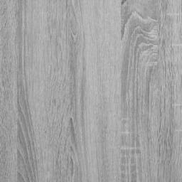 Berkfield Home Durable Bed Frame Grey Sonoma 75x190 cm Small Single Engineered Wood - thumbnail 9