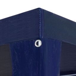 Berkfield Home Party Tent 3x9 m PE Blue - thumbnail 5