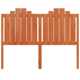 Berkfield Home Headboard Wax Brown 135 cm Solid Wood Pine - thumbnail 4